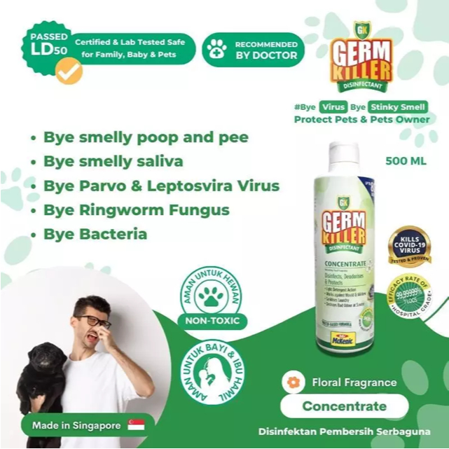 Germ Killer Disinfectant 60/500mL