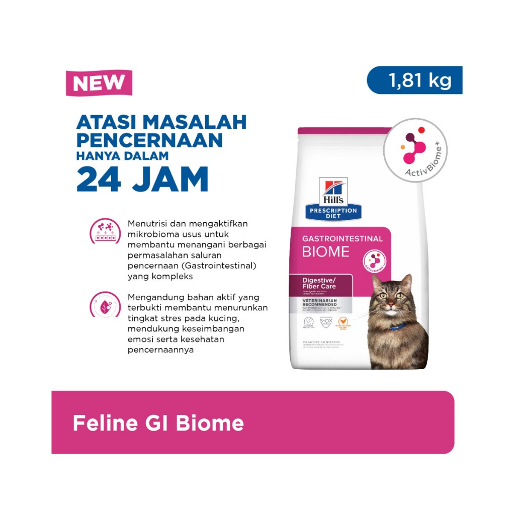 Hills CAT DOG Food Gastrointestinal Biome