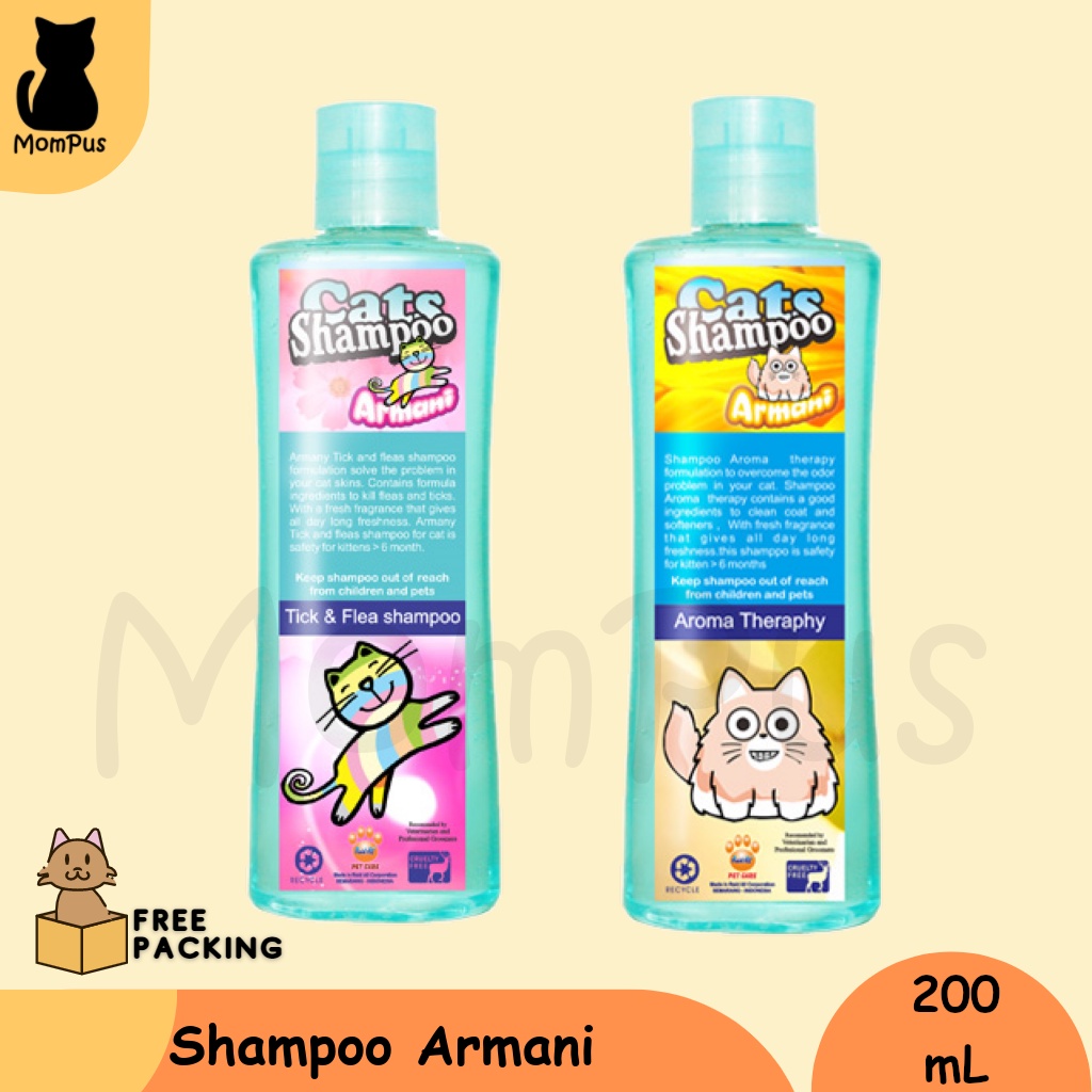 Armani Shampoo Anti Kutu 200mL Tick and Flea / Aroma Terapi