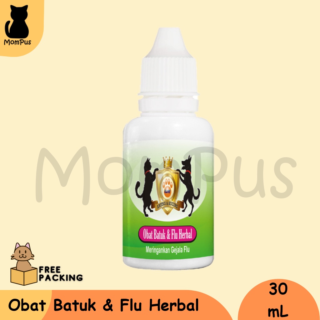 Obat Batuk Flu Herbal 30mL KUCING