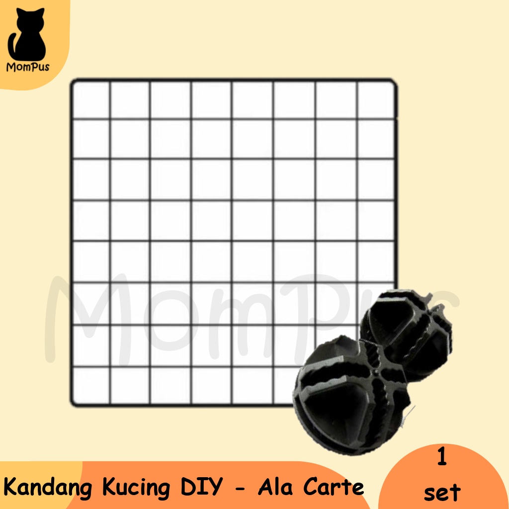 Kandang Besi Satuan Rakit Sendiri Ala Carte