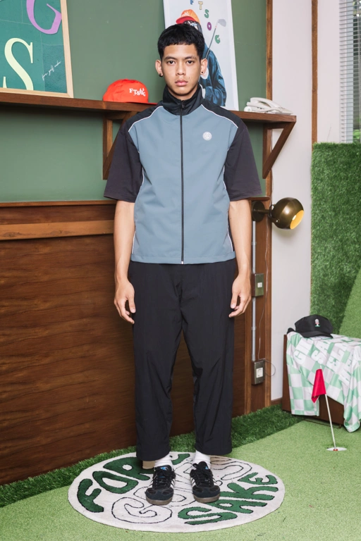 Image of FTSOG COLOR BLOCK NYLON VEST