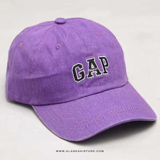 Image of Washed Baseball Cap Purple GA9005