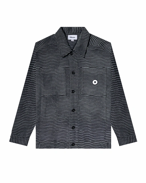 Image of Othman - Oblique Flow Boxy Jacket
