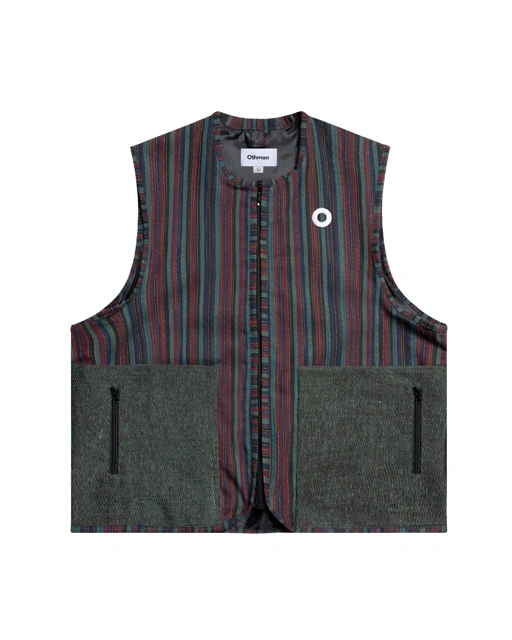 Image of Othman - Vert Bordeaux Vest