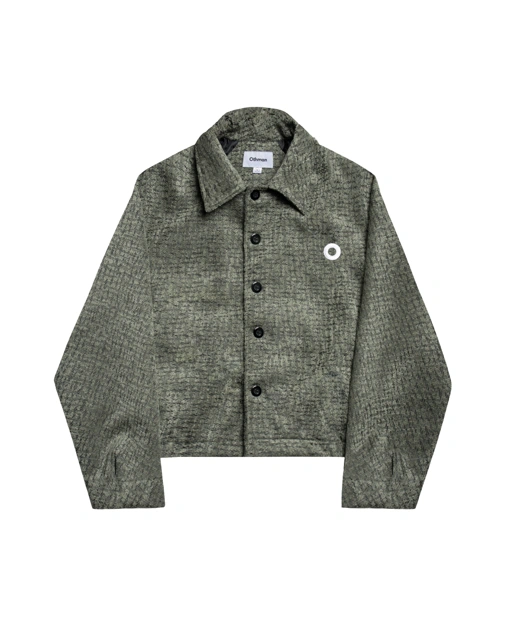 Image of Othman - Sage Veil Short Jacket