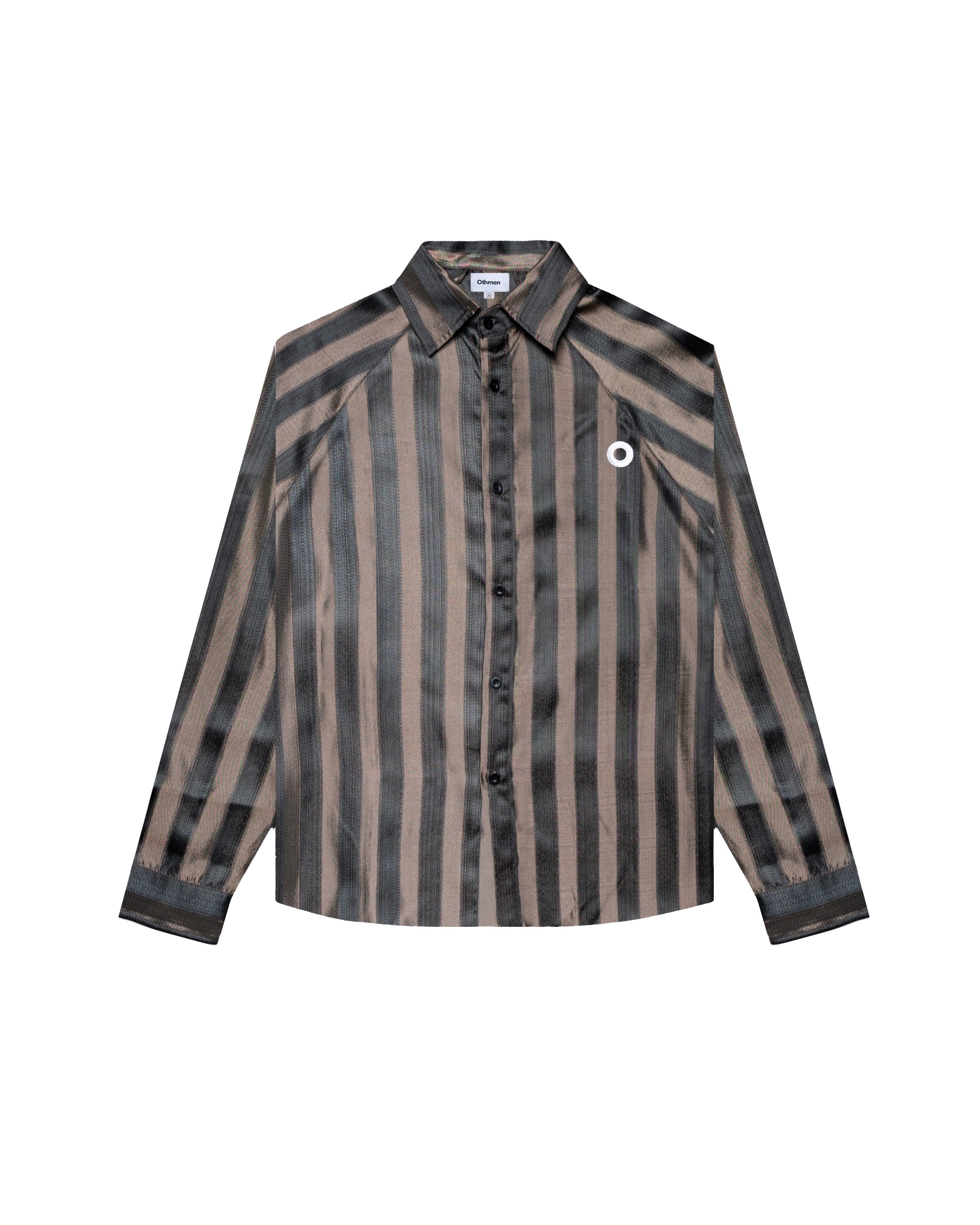 Othman - Charbon Gris Stripe Longshirt 