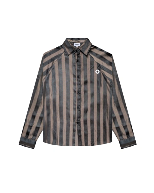 Image of Othman - Charbon Gris Stripe Longshirt 