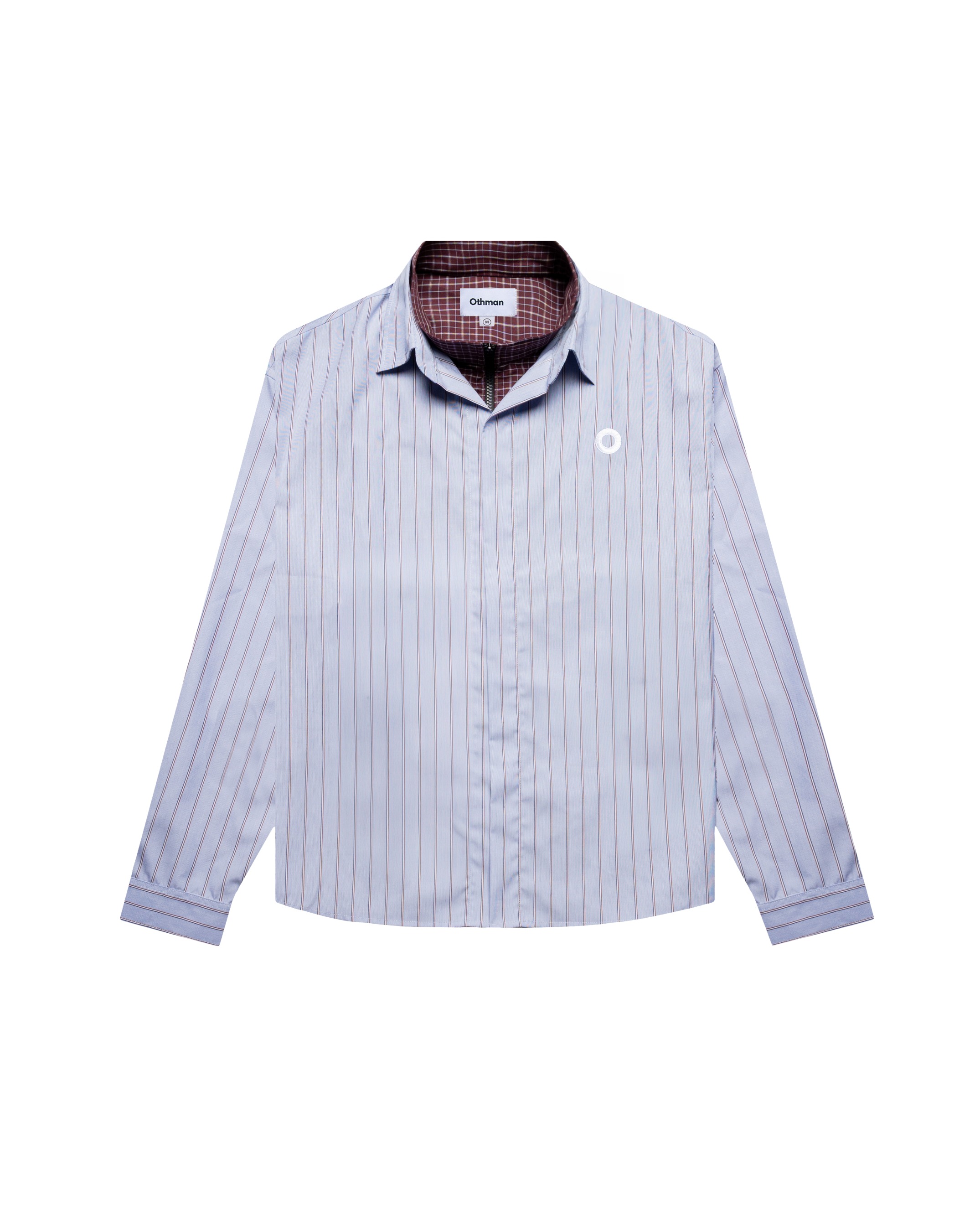 Othman - Bleu Garance Layered Shirt 
