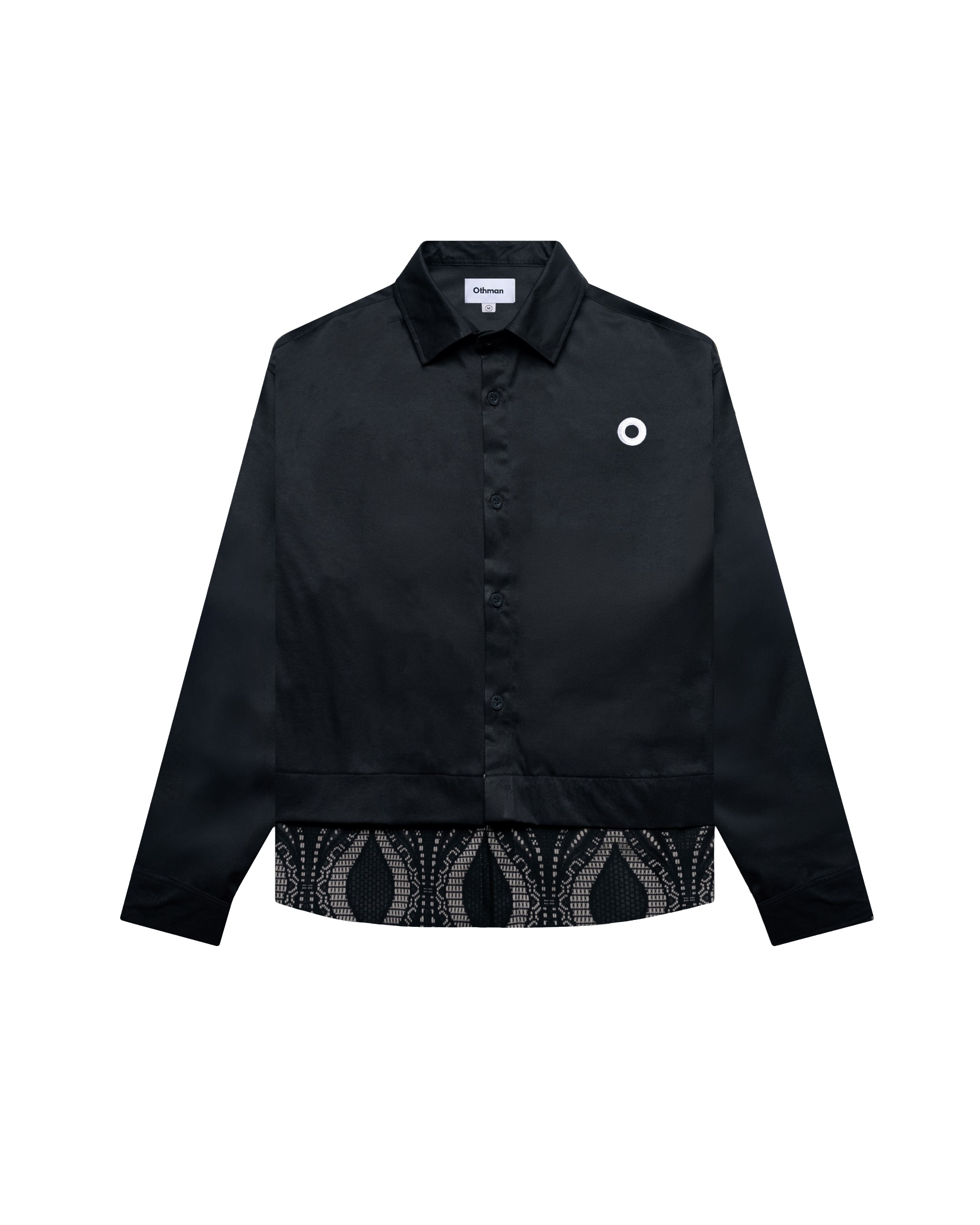 Othman - Noir Chantilly Longshirt