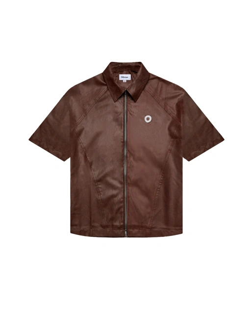 Othman - Vin Rouge Double Zip Shirt