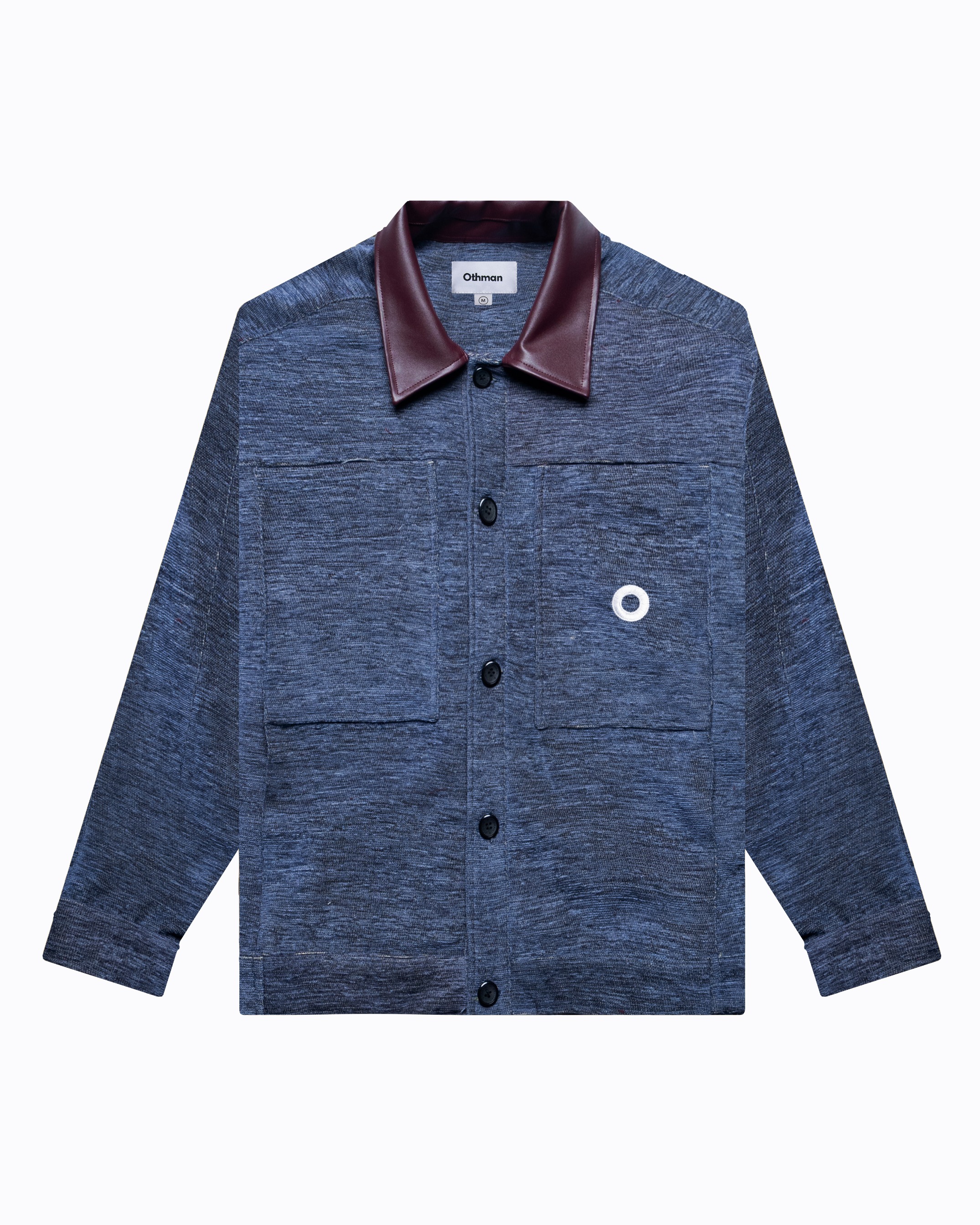 Othman - Bleu Prusse Boxy Jacket