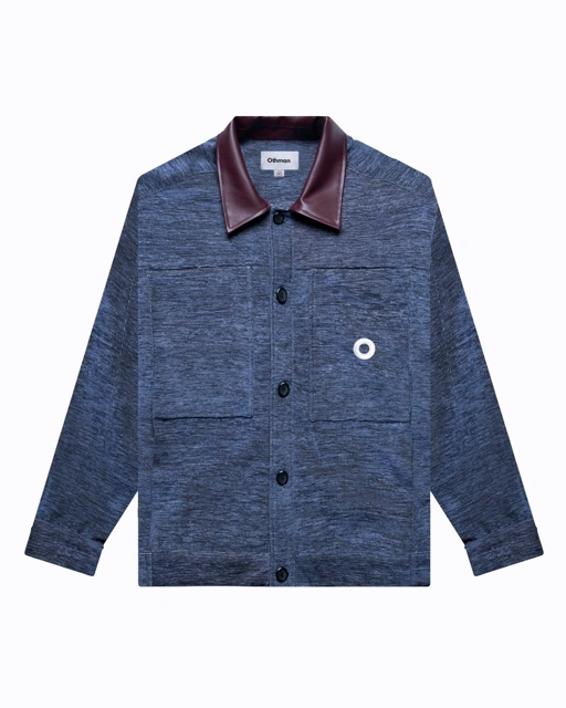 Othman - Bleu Prusse Boxy Jacket