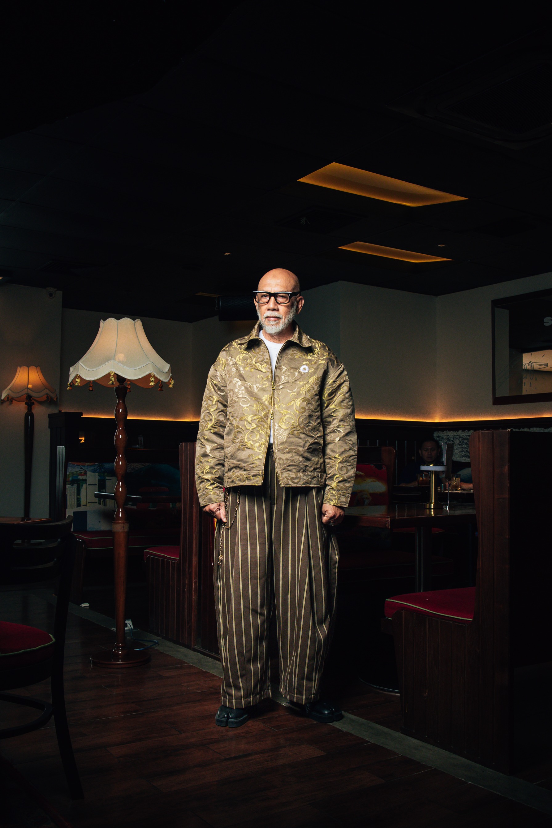 Othman - Antique Gold Zip Jacket