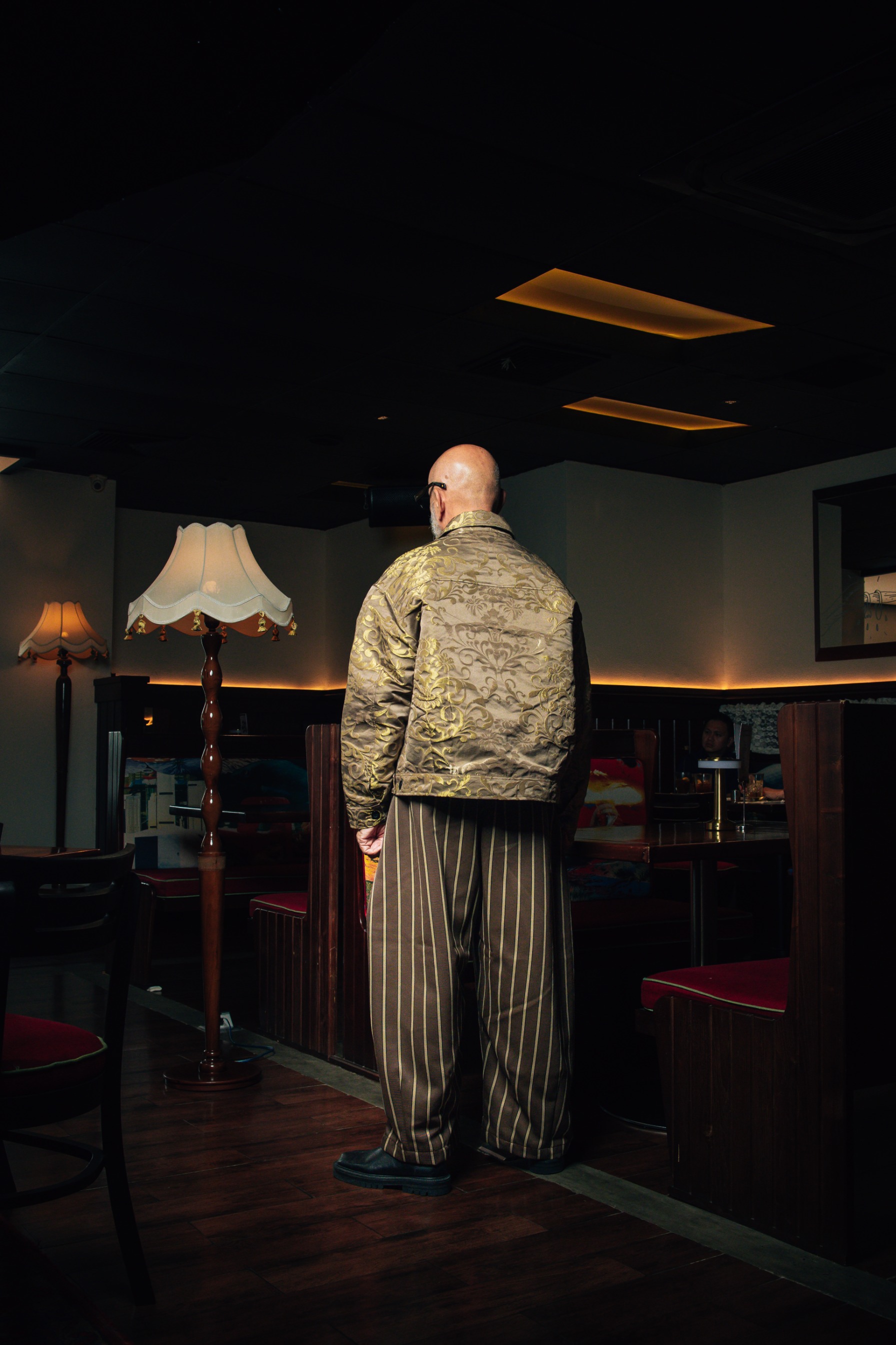 Othman - Antique Gold Zip Jacket