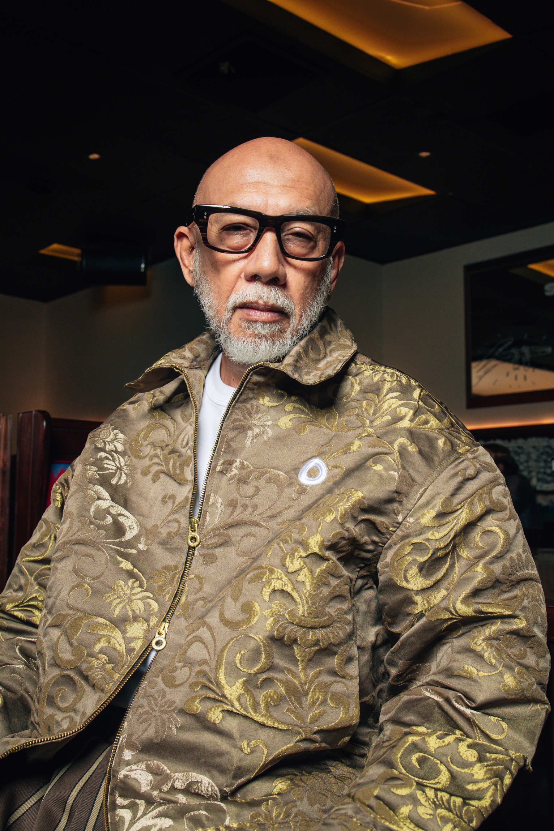 Othman - Antique Gold Zip Jacket