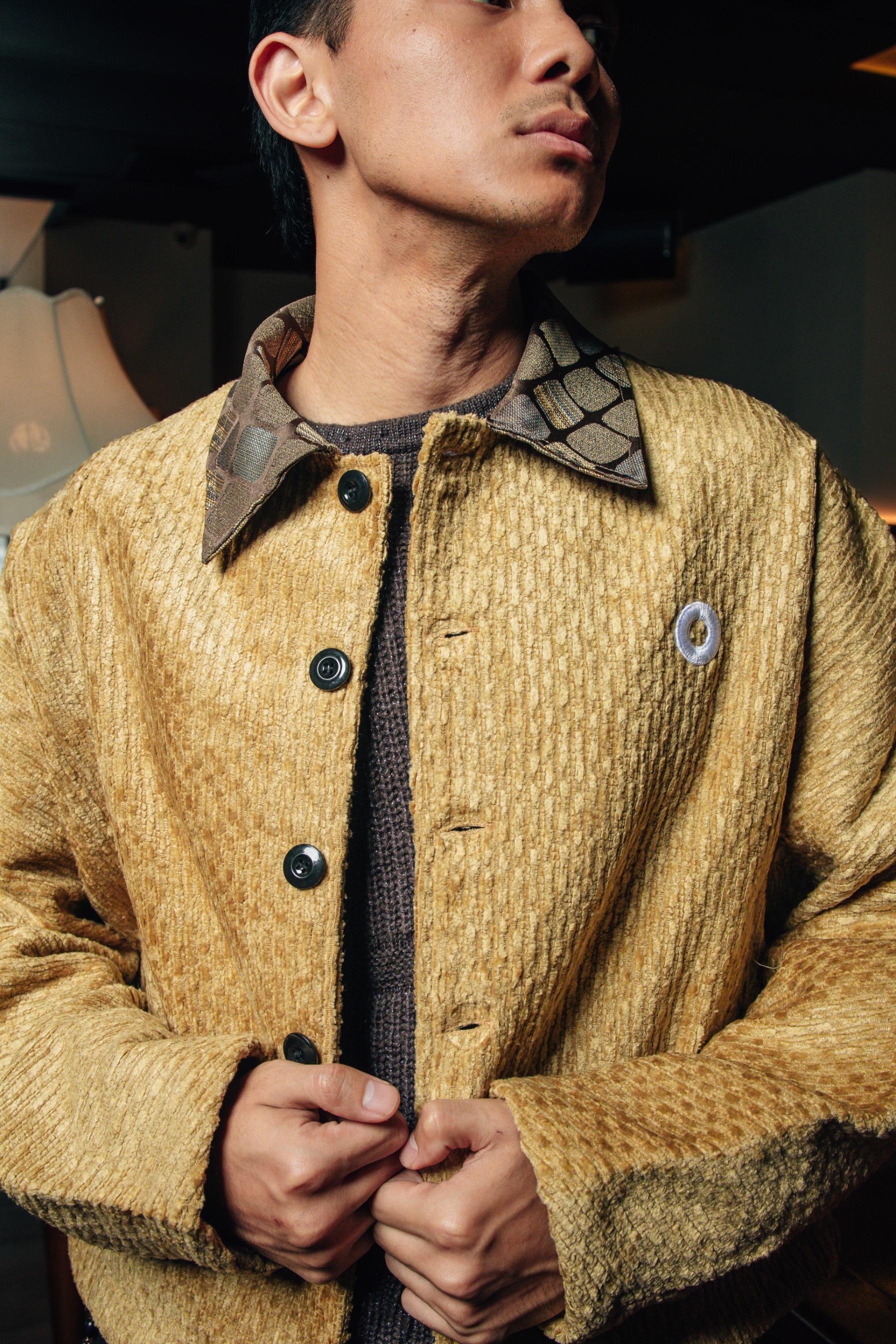 Othman - Sand Relief Short Jacket