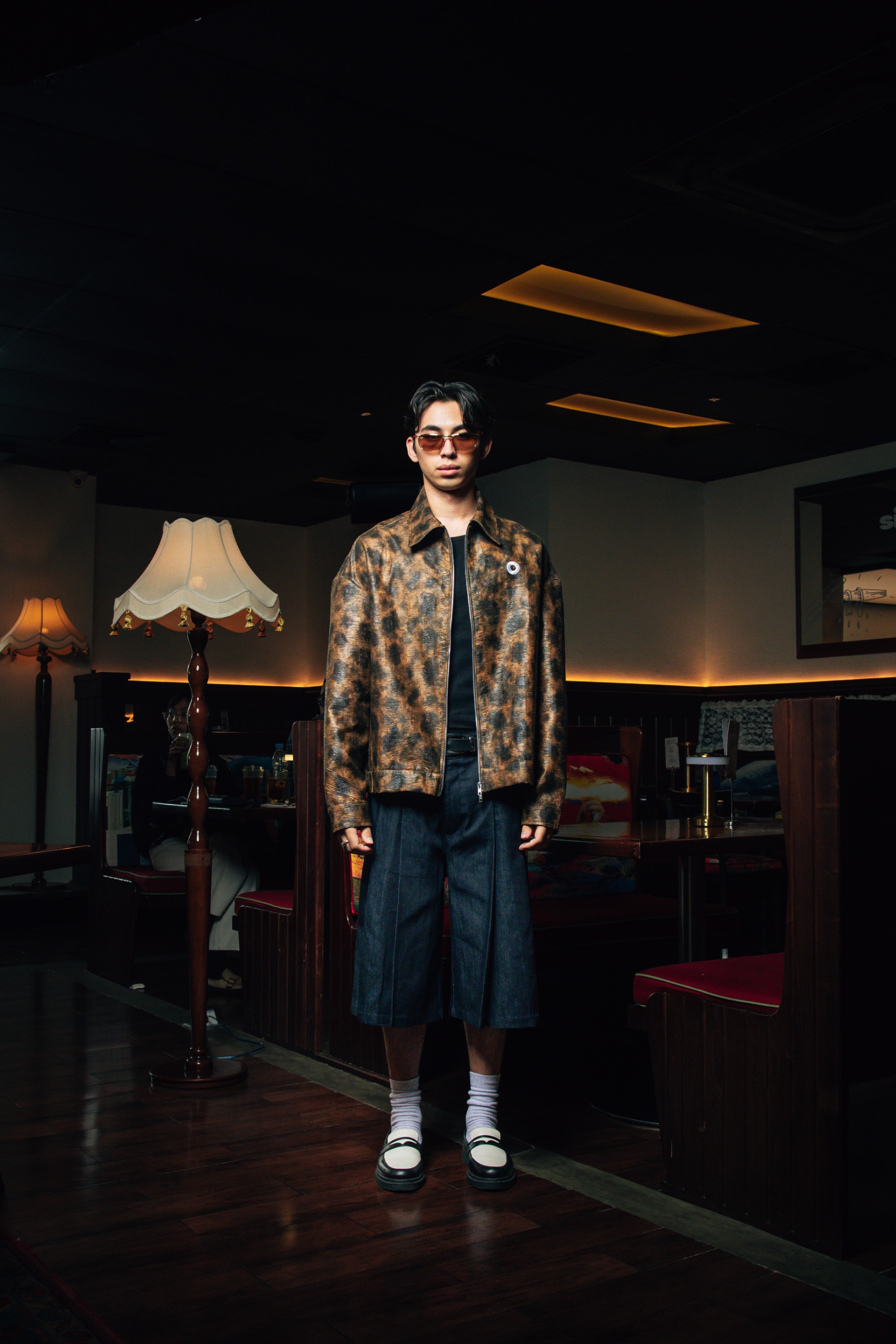 Othman - Blue Marine Jorts Pants