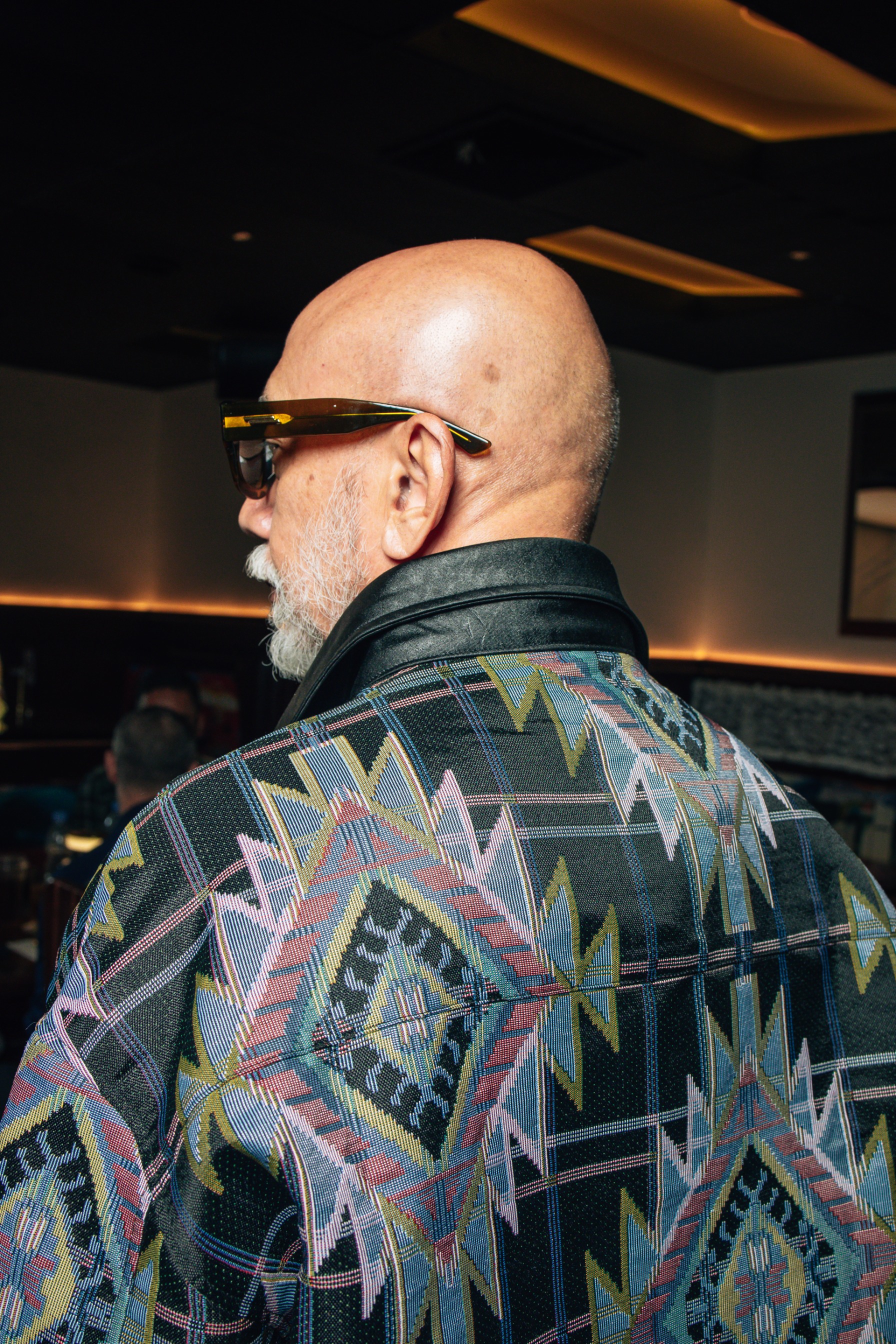 Othman - Graphite Azur Zip Jacket 