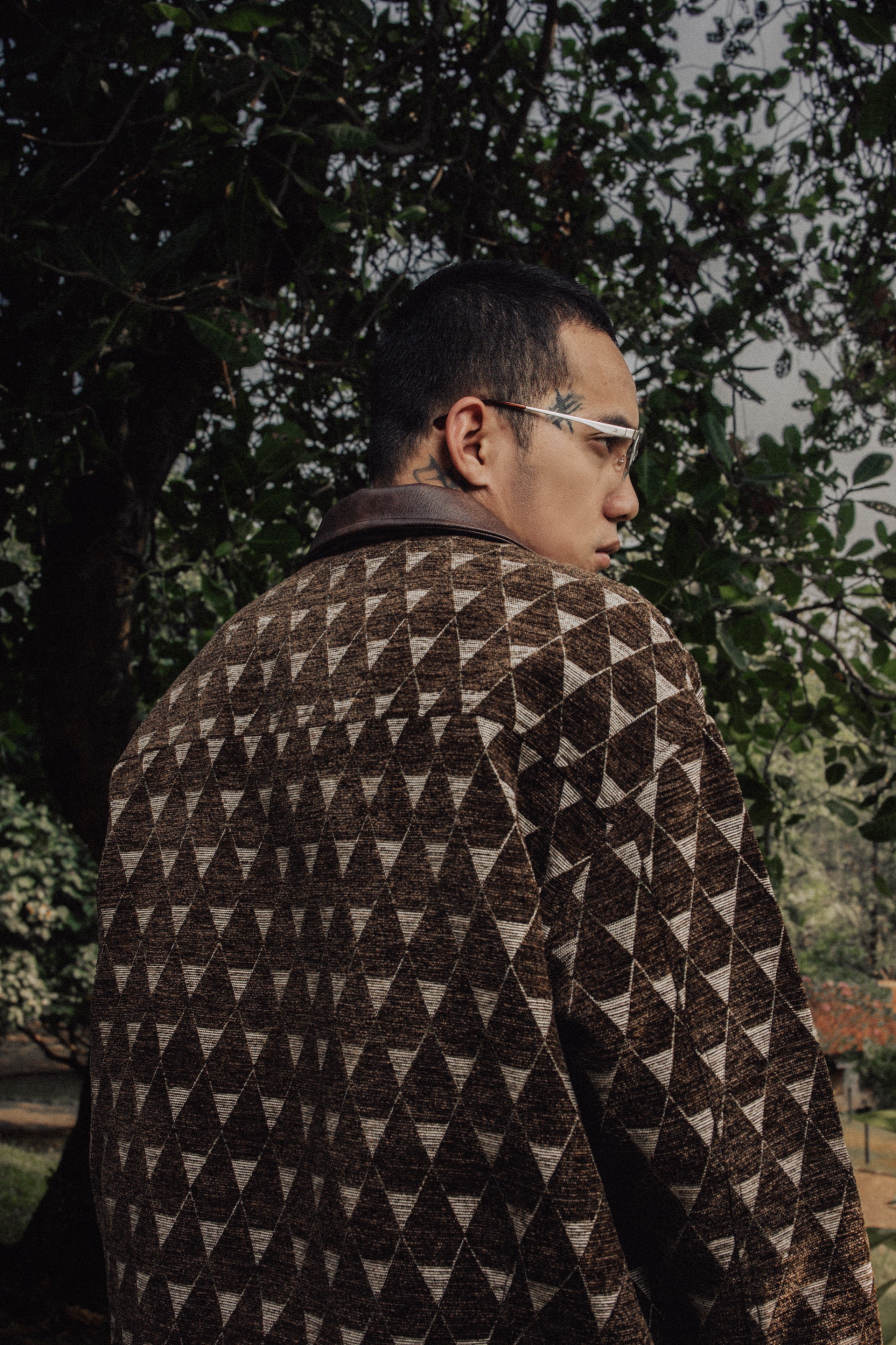 Othman - Bruno Mosaic Zip Jacket