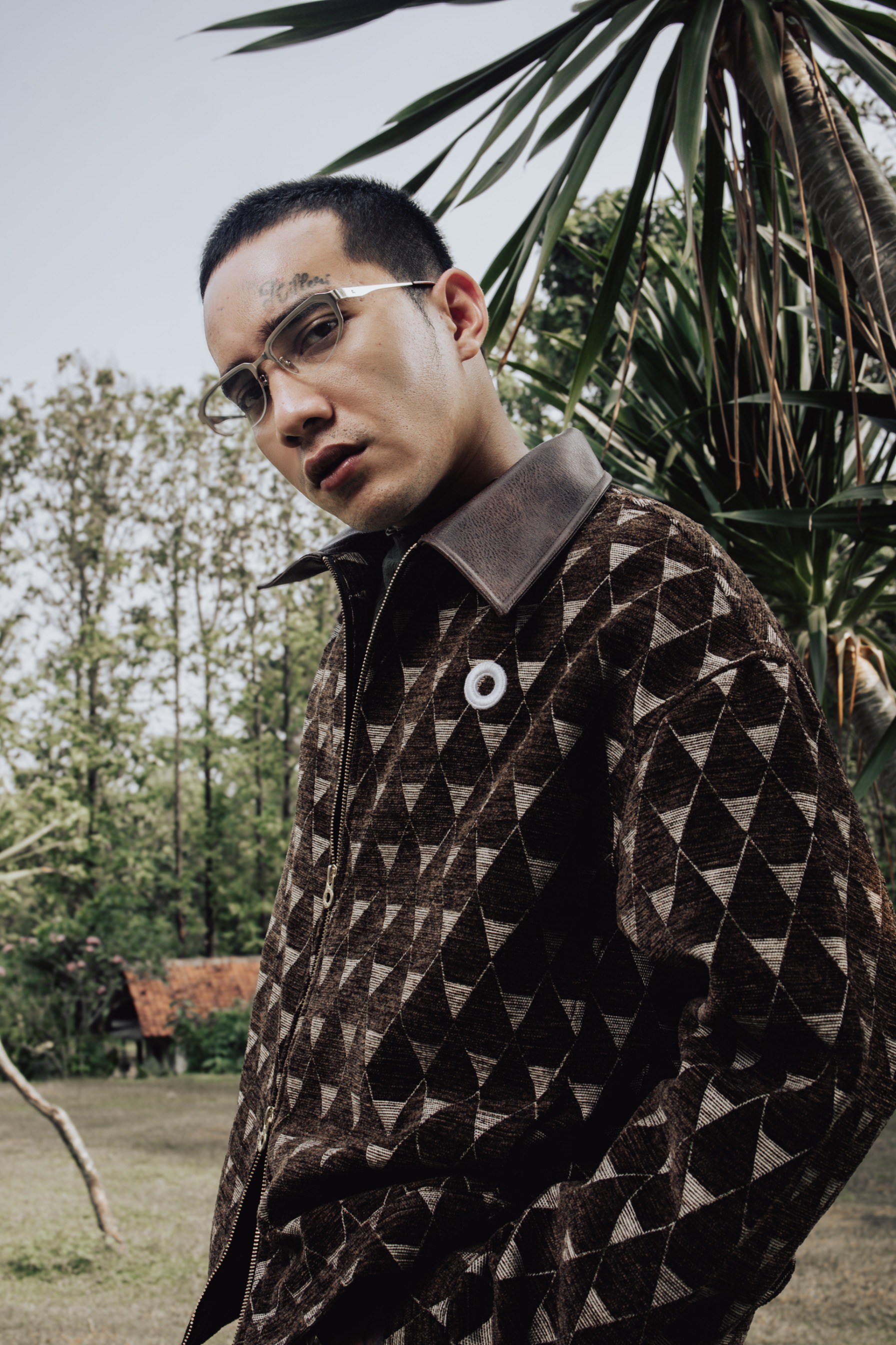 Othman - Bruno Mosaic Zip Jacket