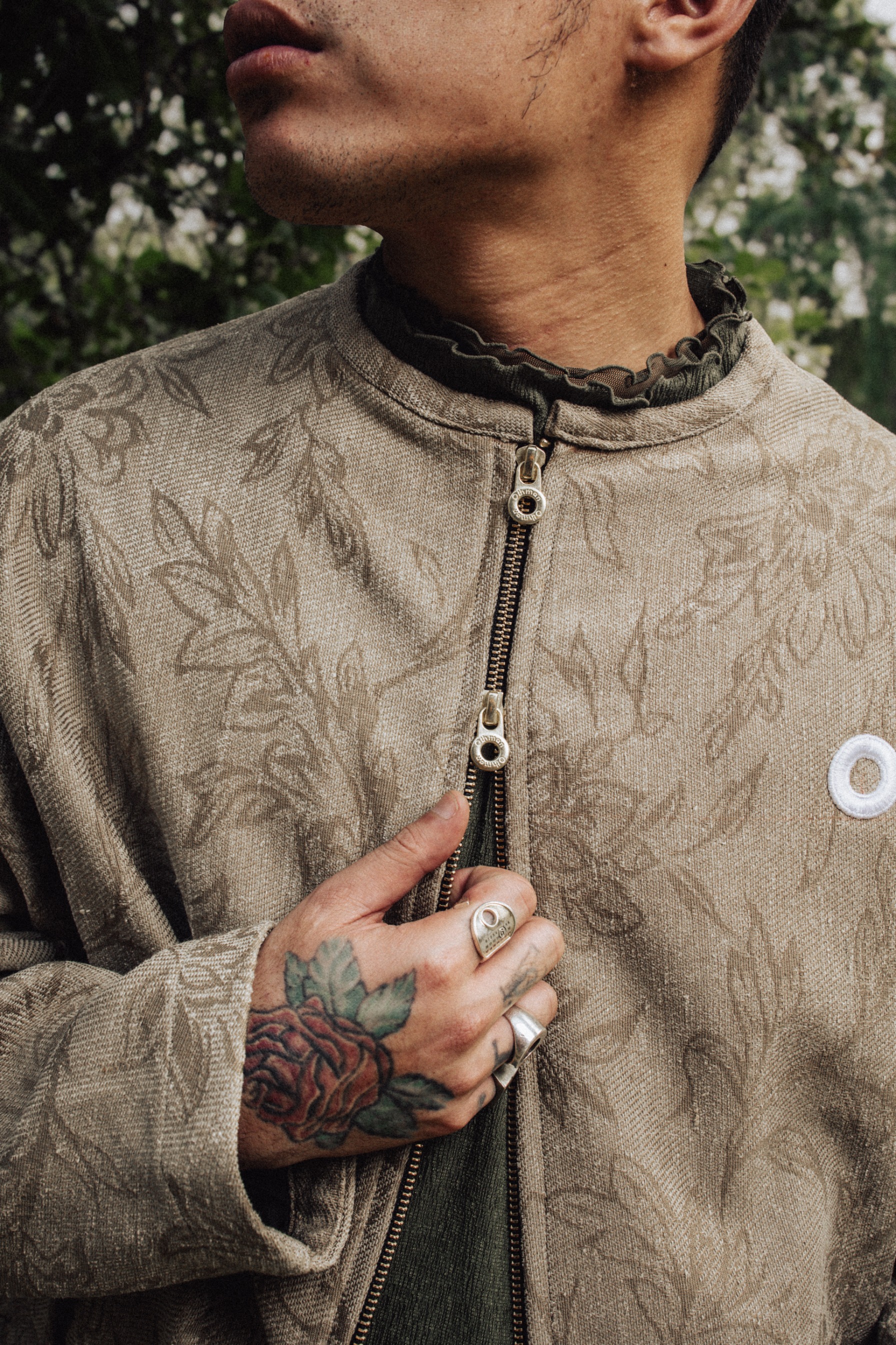 Othman - Grège Versailles Short Cardigan 