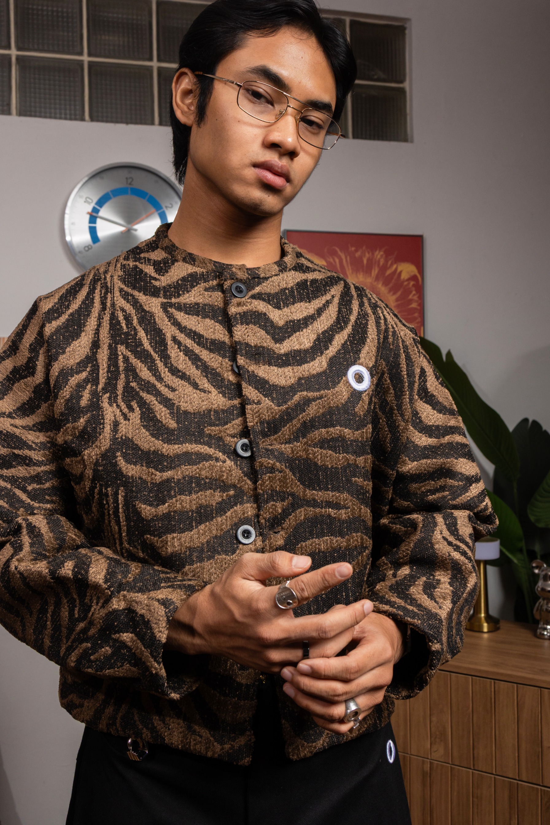 Othman - Tigerwood Short Jacket