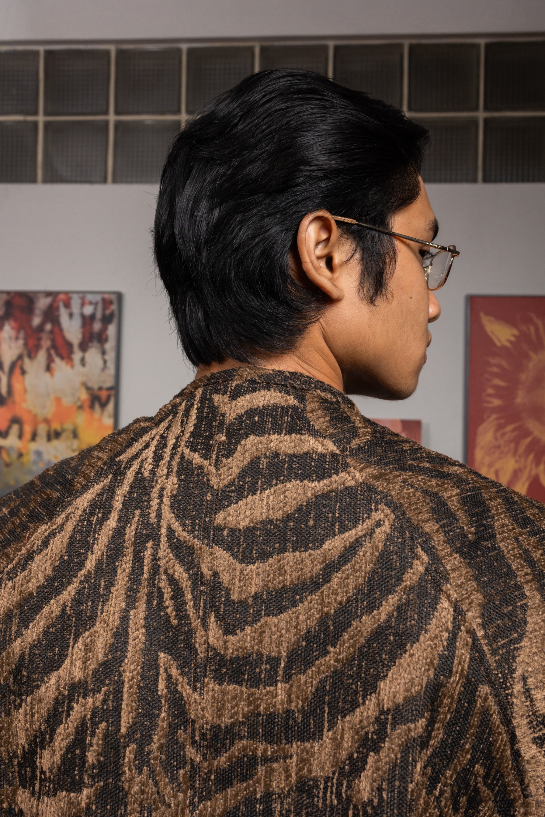 Othman - Tigerwood Short Jacket