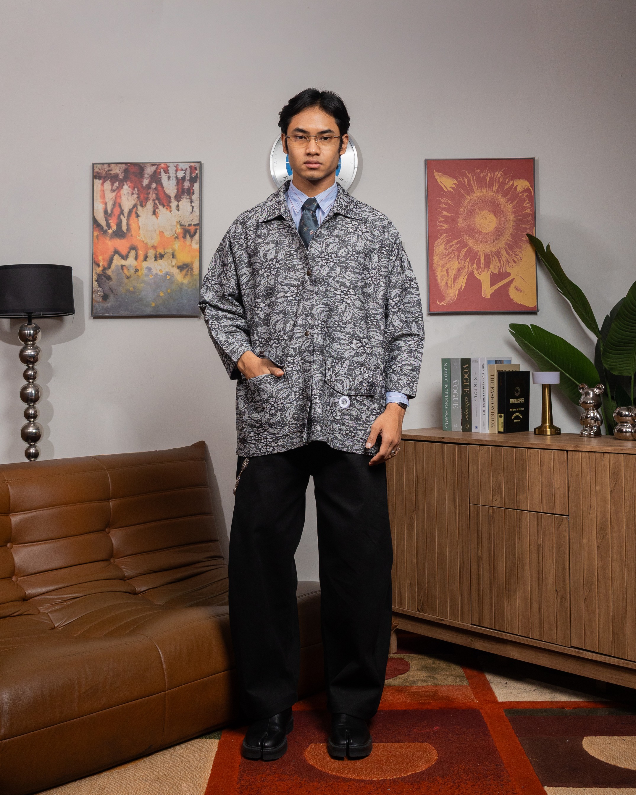 Othman - Frost Floral Parka