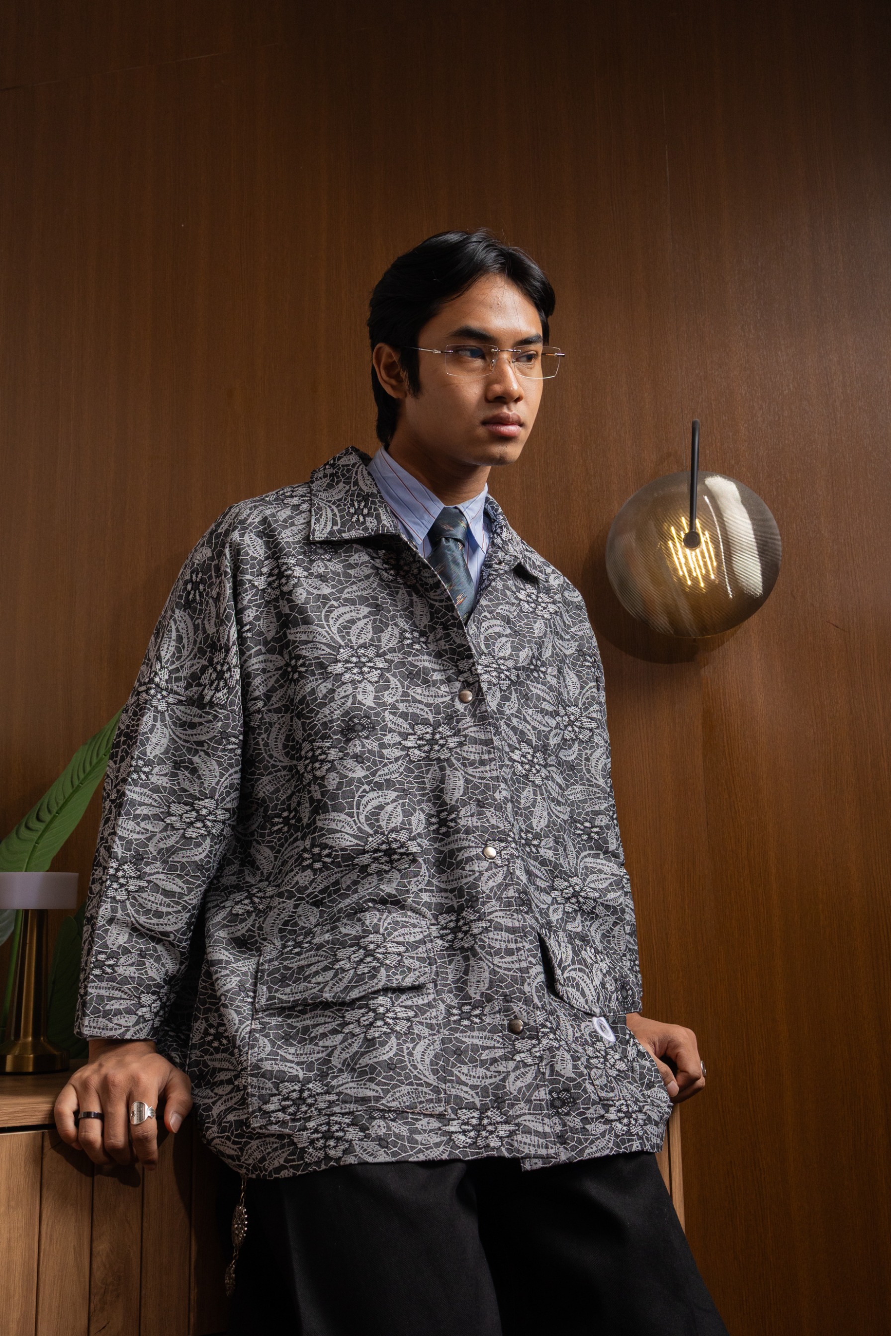 Othman - Frost Floral Parka