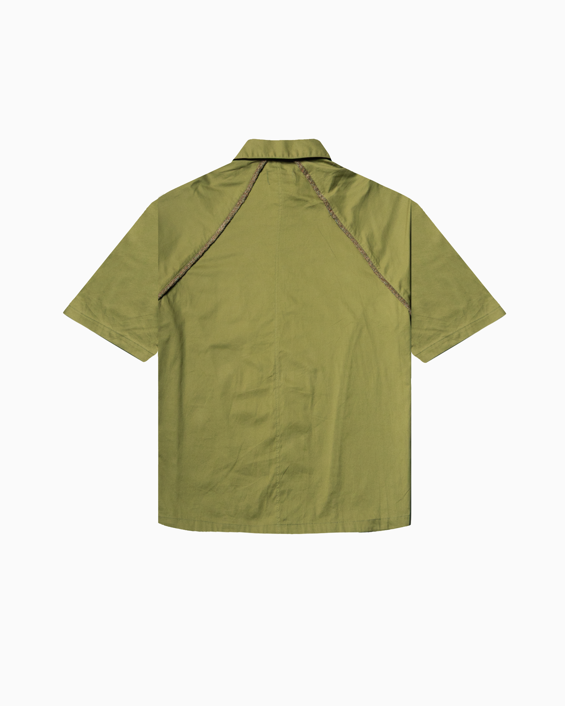 Othman - Seamflow Double Zip Shirt (Olive)