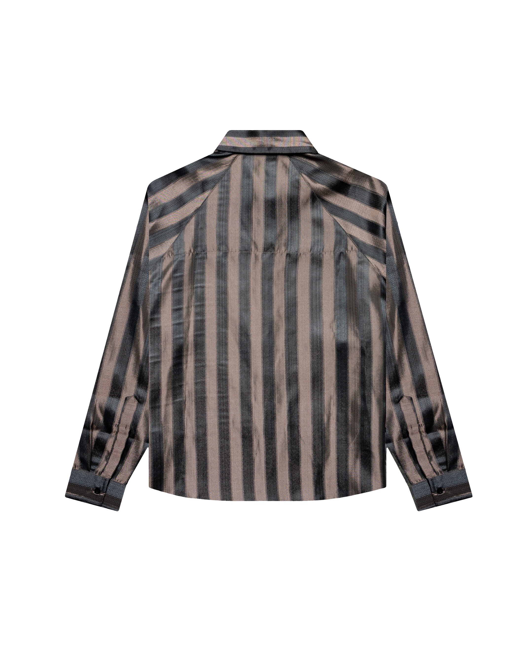 Othman - Charbon Gris Stripe Longshirt 