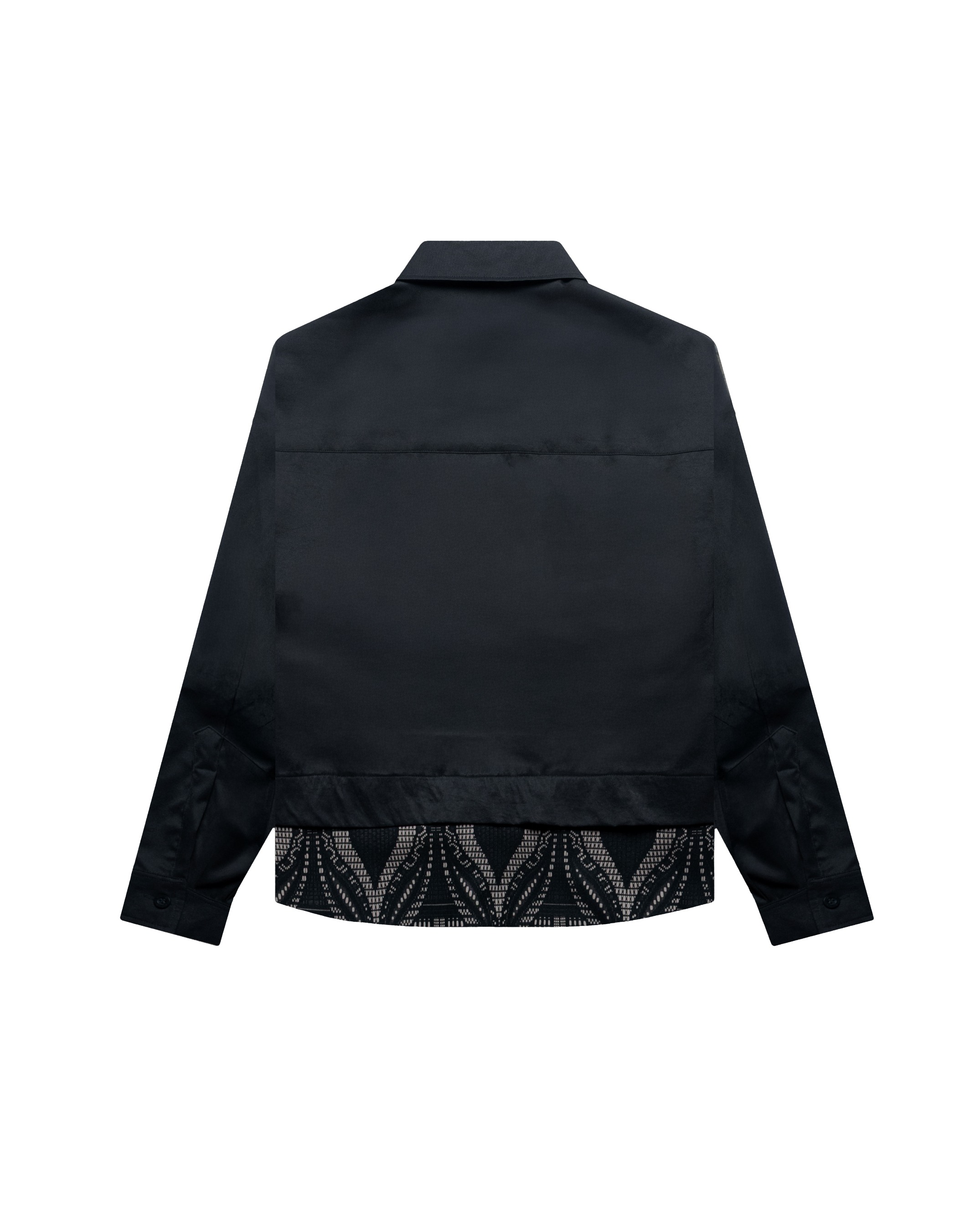 Othman - Noir Chantilly Longshirt