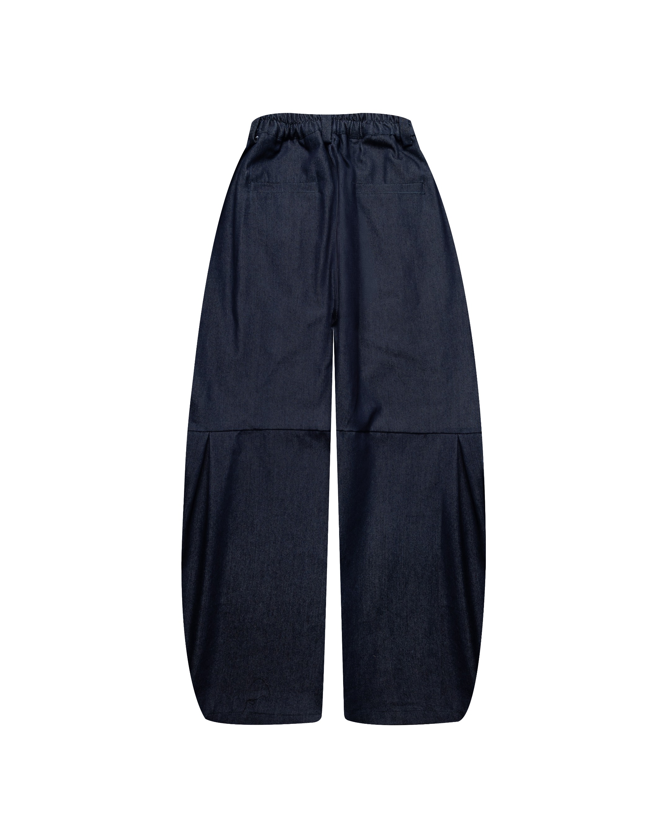 Othman - Indigo Nîmes Barrel Pants