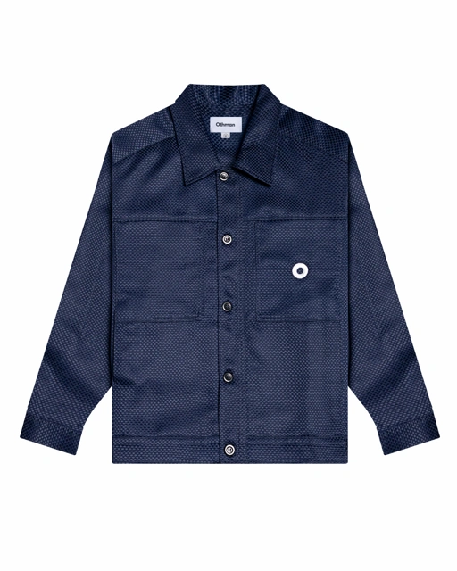 Image of Othman - Silent Indigo Boxy Jacket