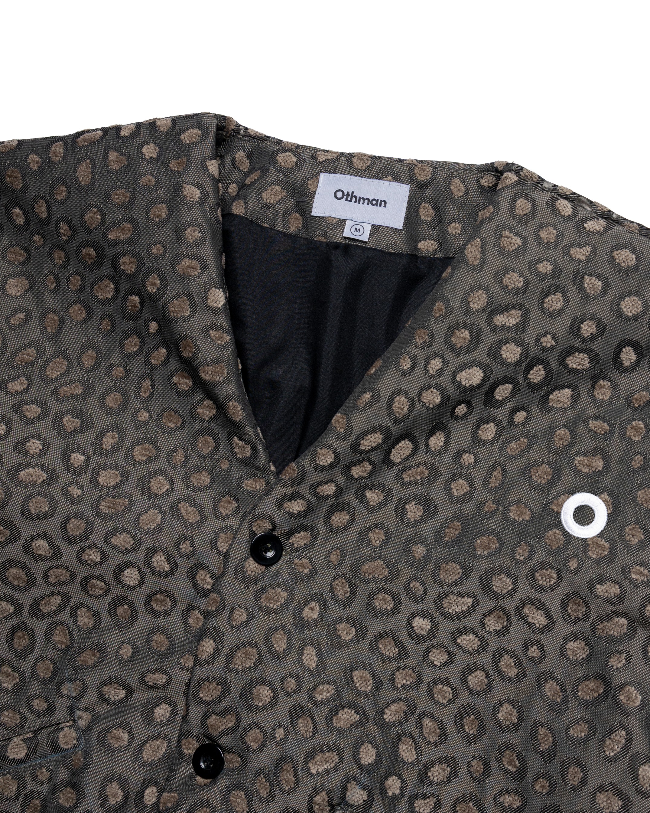 Othman - Cinder Mosaic Cardigan