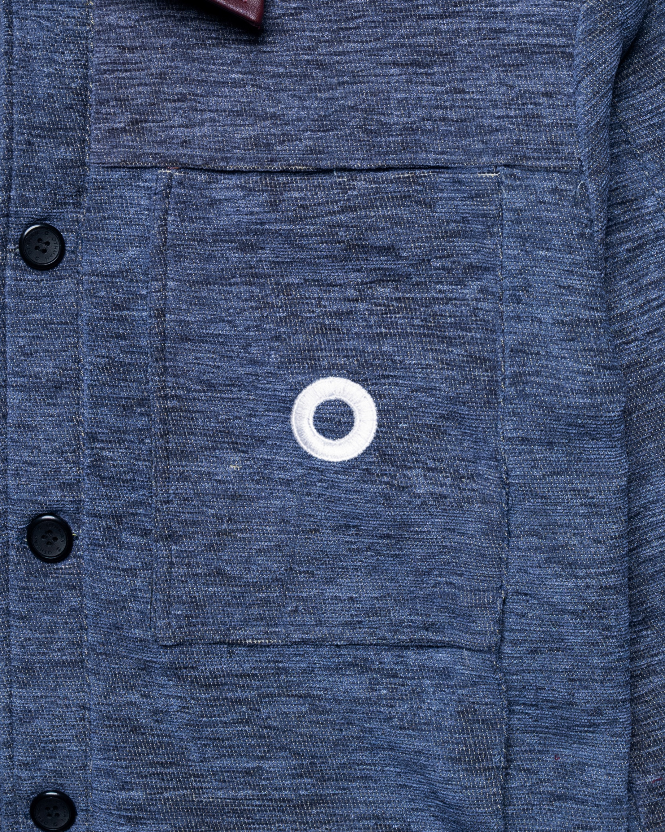Othman - Bleu Prusse Boxy Jacket