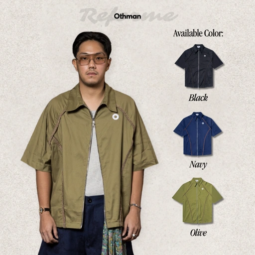 Image of Othman - Seamflow Double Zip Shirt 