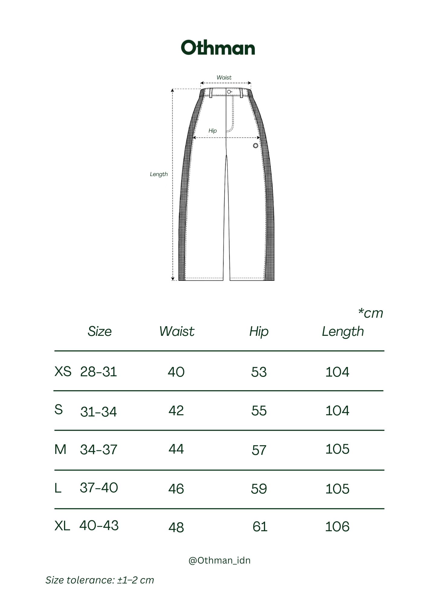 Othman - Navy Sideflow Straight Pants