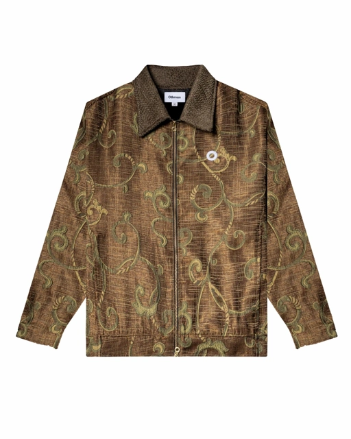 Image of Othman - Forest Etch Double Zip Jacket