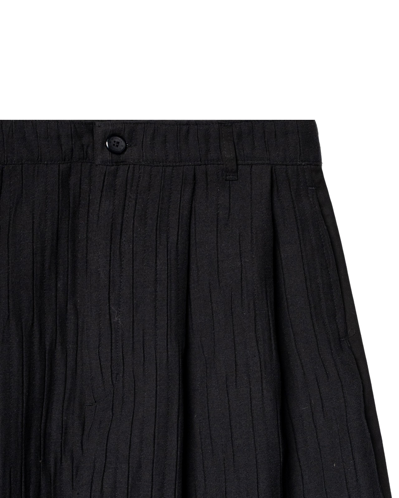 Othman - Graphite Pleat Pants