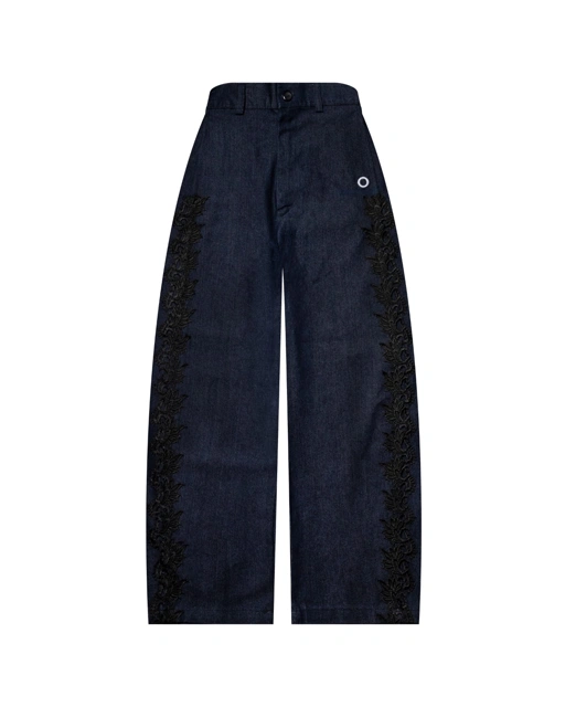 Othman - Indigo Lace Pants