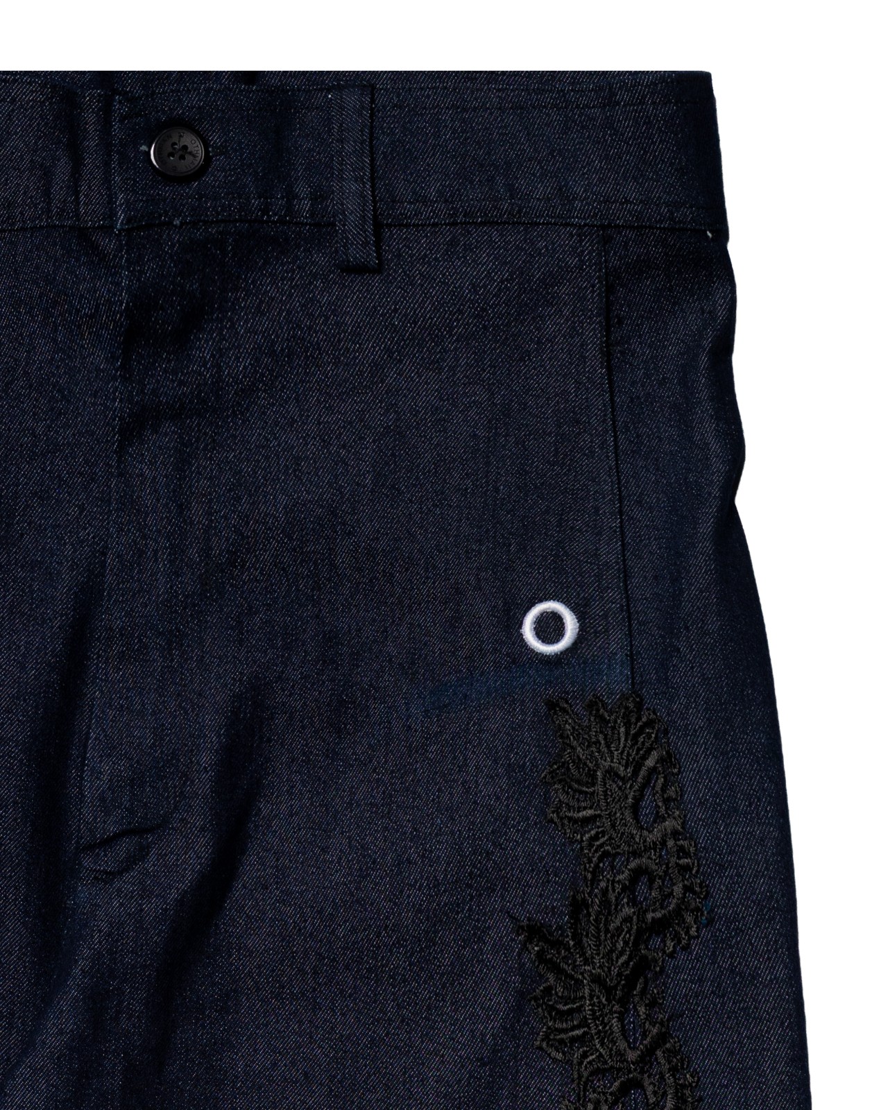 Othman - Indigo Lace Pants