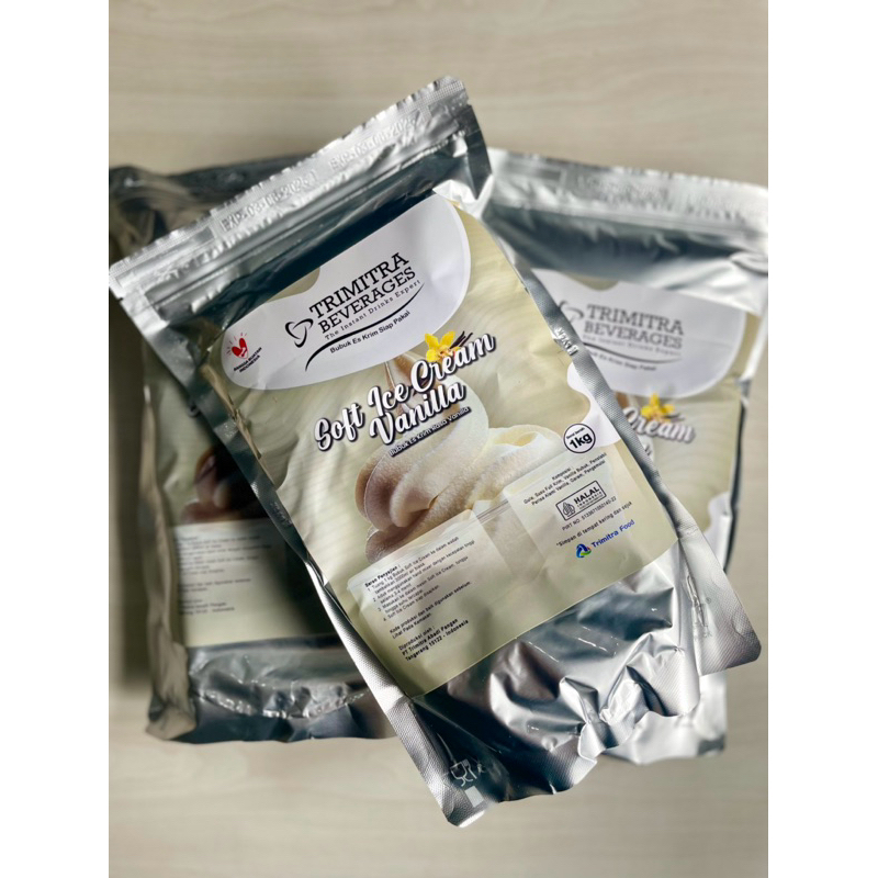 Bubuk Soft Ice Cream Premium 1 Kg - Tersedia Harga Grosir Minimal Order 10 kg