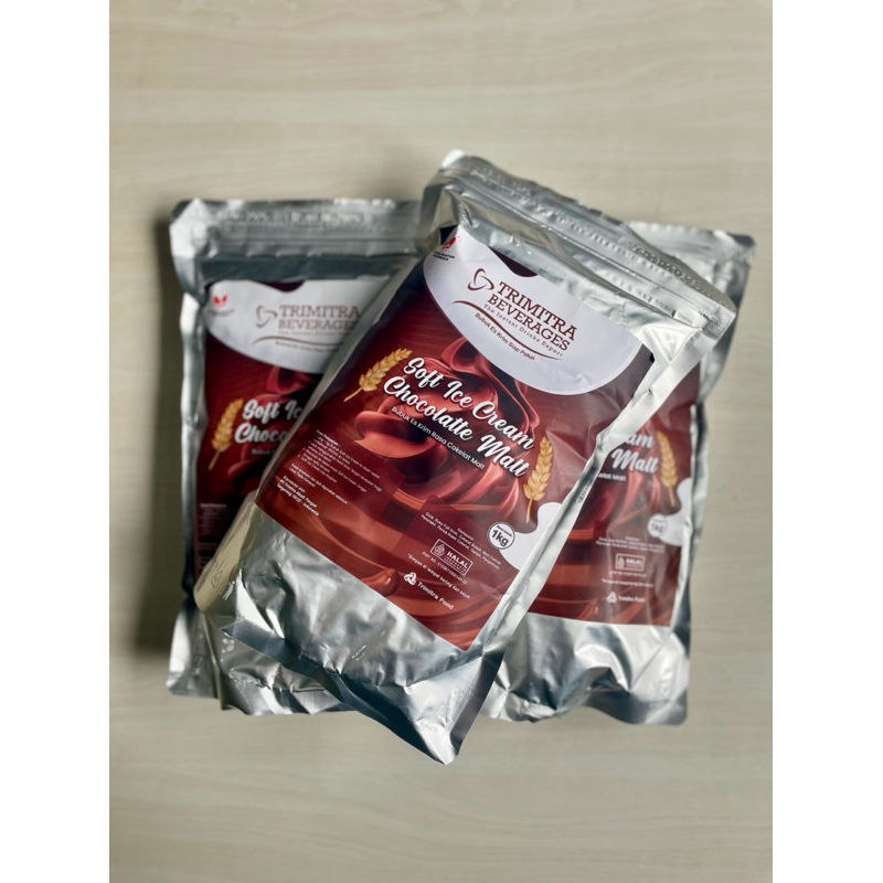 Bubuk Soft Ice Cream Premium 1 Kg - Tersedia Harga Grosir Minimal Order 10 kg