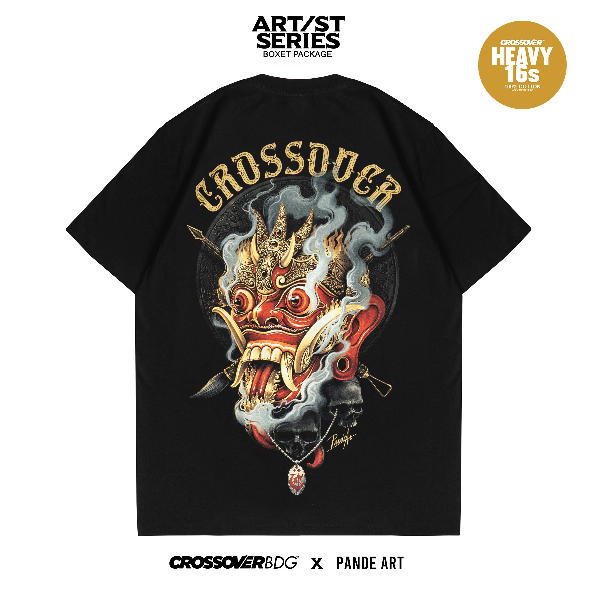 GRAPHIC TEES ARTIST SERIES/INKED TRIBE CROSSOVERBDG x PANDE ART