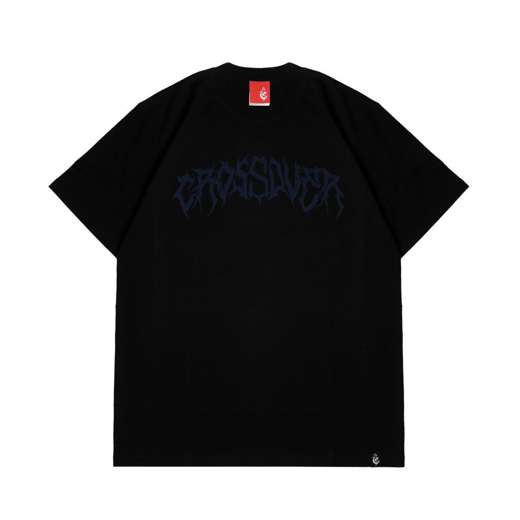 T-SHIRT CROSSOVER BACKBONE BLACK
