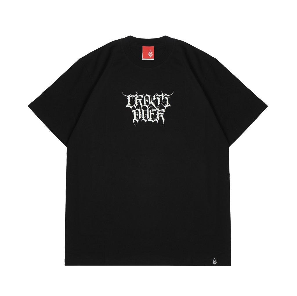 T-SHIRT CROSSOVER BAD DREAM BLACK 