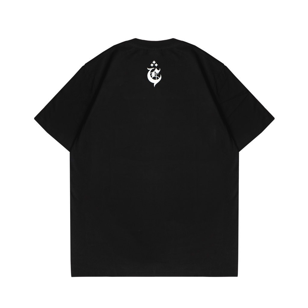 T-SHIRT CROSSOVER FLUX BLACK