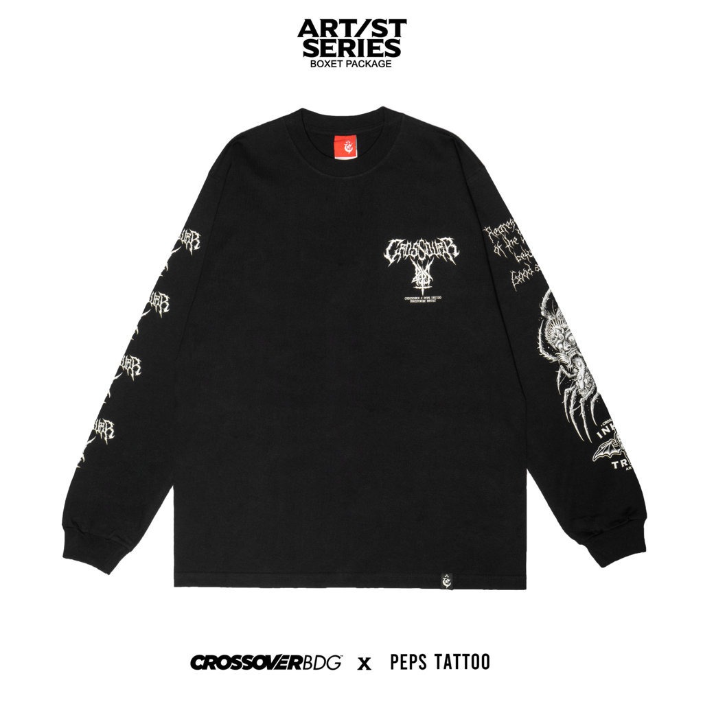GRAPHIC TEES ARTIST SERIES/INKED TRIBE CROSSOVERBDG x PEEPS